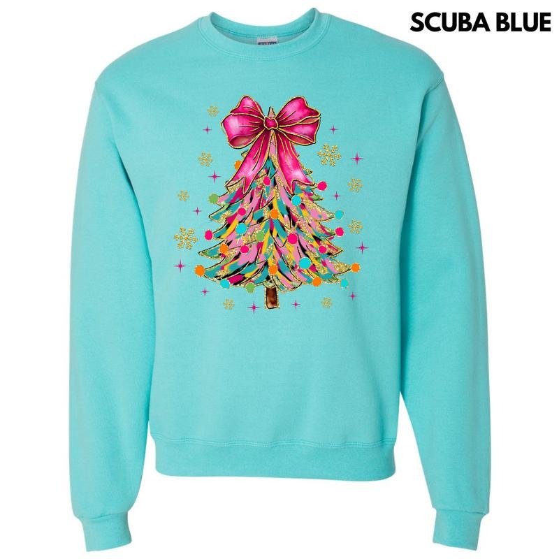 Wild Colors Christmas Tree Sweatshirt 'NLB' T-Shirts, Hoodie | DripVista.com