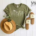 Wild Flowers Shirt, Wildflower Tshirt, Floral Shirt, Botanical Shirt, Flower Shirt, Nature Lover Shirt,Ladies Shirts, Womens Tees,Flover Tee