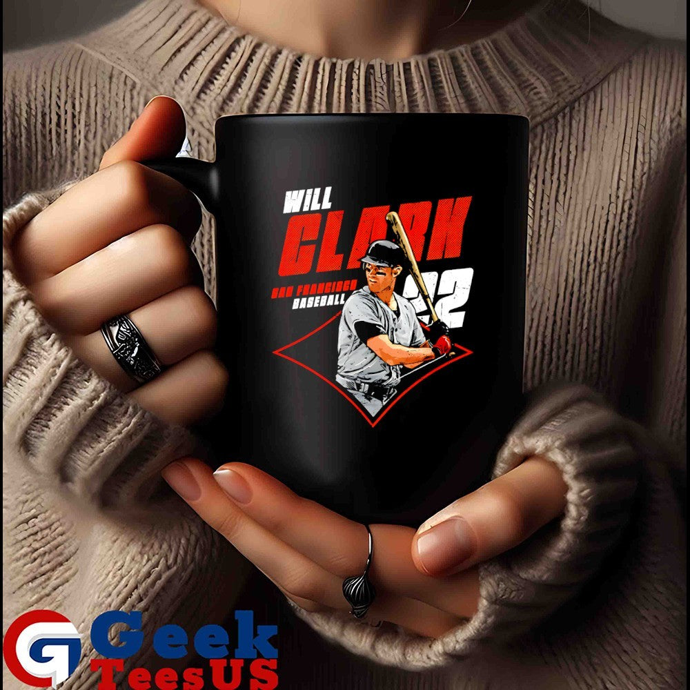 Will Clark player San Francisco Giants baseball shirt