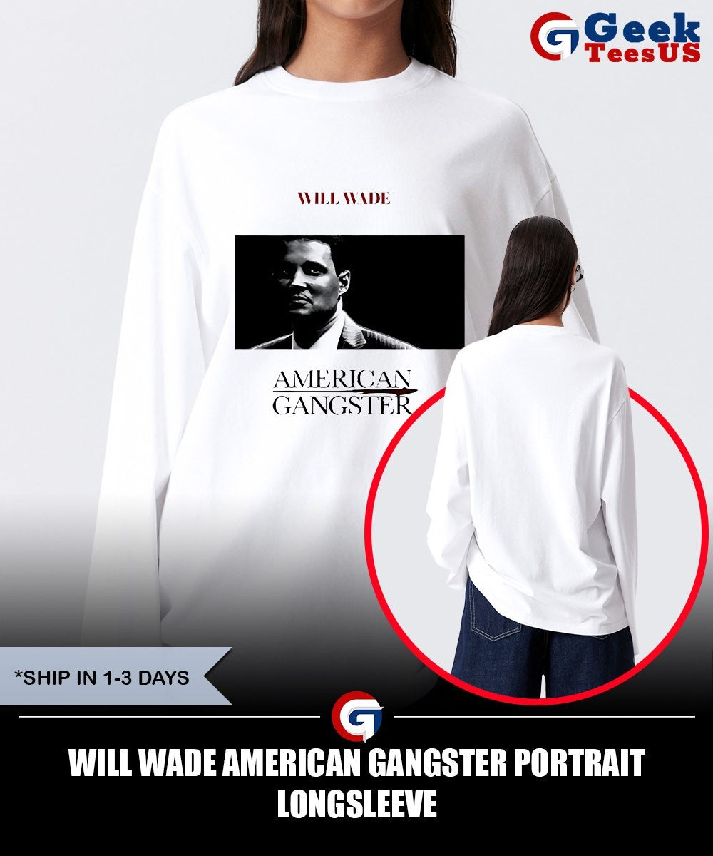 Will Wade American Gangster portrait shirt