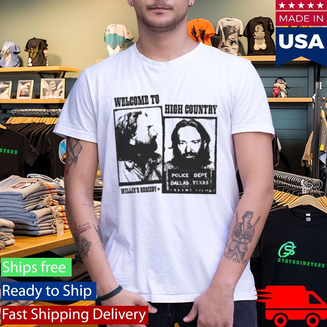 Willie’s Remedy Mugshot Shirt