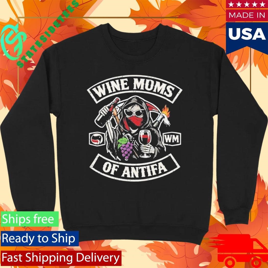 Wine Moms of Antifa Shirt