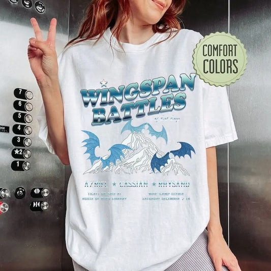 Wingspan bat boys, Acotar Fan Club, Vintage Acotar shirt, Vintage Bookish Location, Bootleg Tee, Azriel Cassian Rysand, SJM Acotar t-shirt