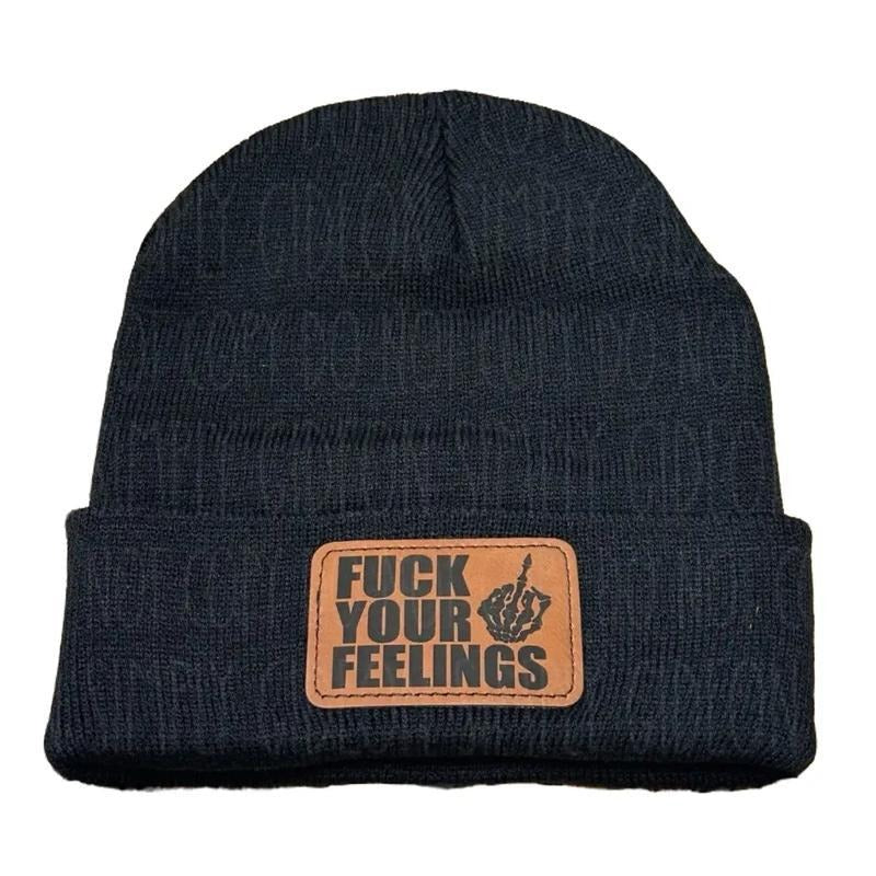 Winter Fashion Accessory: Your Feelings Beanie, Cozy and Stylish Design T-Shirts, Hoodie, Sweatshirt | DripVista.com