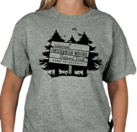 Wishabish Woods National Forest Casual T-shirt Hoodie, Sweatshirt | DripVista.com
