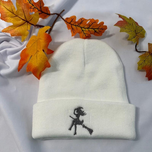 Witch embroidered Beanie
