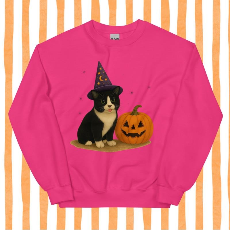 Witchy Cat Sweatshirt #2