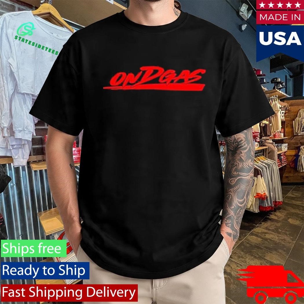 With Red Reflective Ondgas Logo Shirt