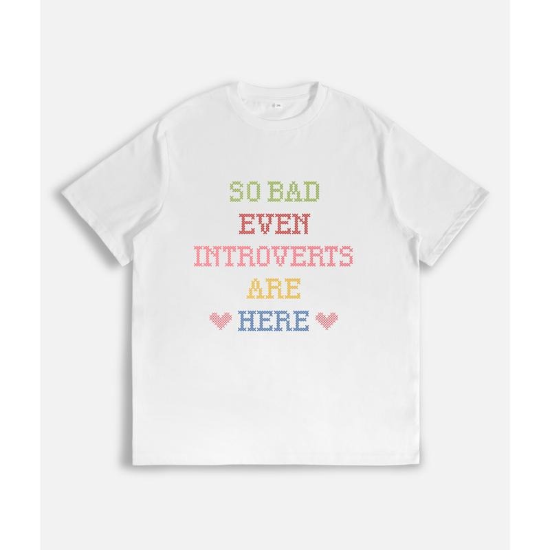 Witty Lightsaber brand - Shirt: "PlayStation brand BAD EVEN INTROVERTS ARE HERE" Slogan Hoodie, Sweatshirt | DripVista.com