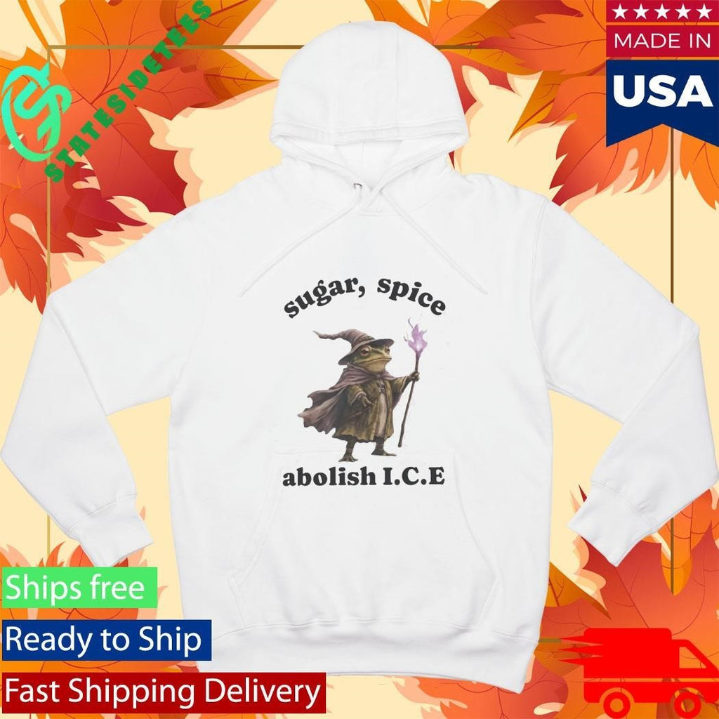 Wizard Frog Sugar Spice Abolish ICE 2026 Shirt