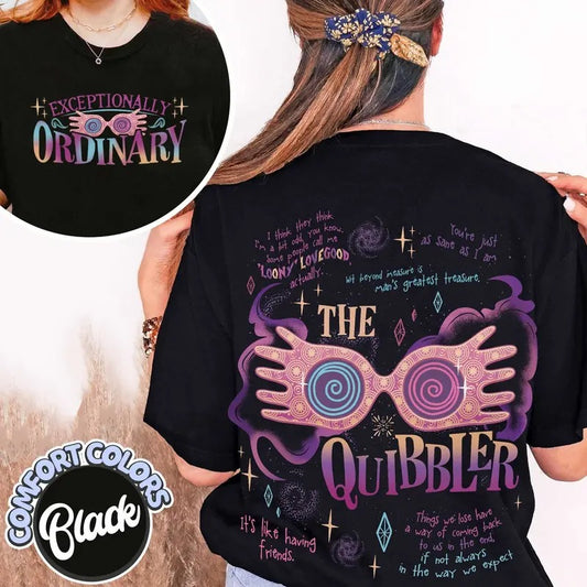 Wizard School Fandom Shirt - 'Just As Sane As I Am' Hp shirt, Magic Wand T-shirt, Bookish Shirt, Luna Shirt, Hp Shirt