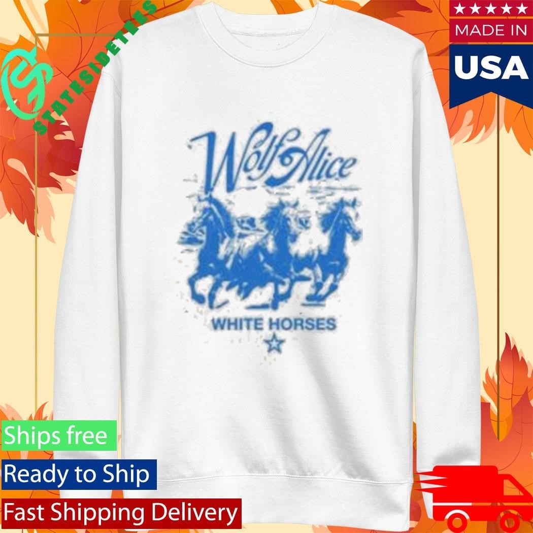 Wolf Alice White Horses Shirt