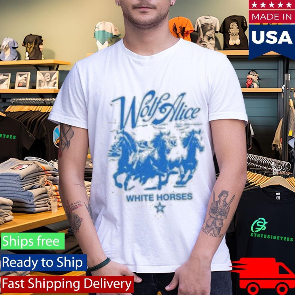 Wolf Alice White Horses Shirt
