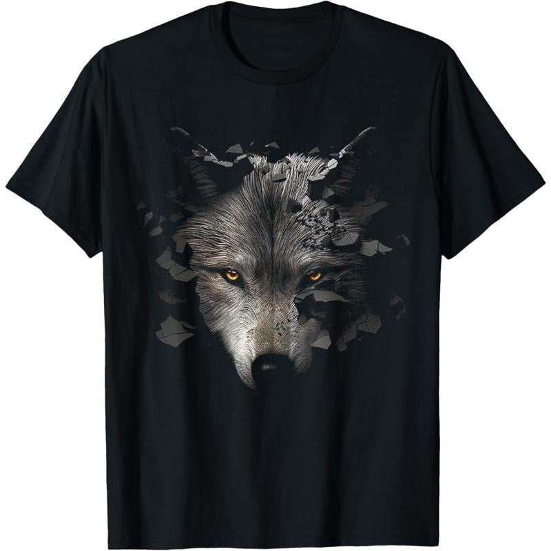 Wolf Lover Fantasy Artwork | Animal Motif Wolf T-Shirt  made in usa Hoodie, Sweatshirt | DripVista.com