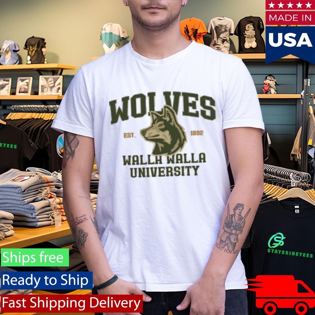 Wolve Walla Walla University Gameday Shirt