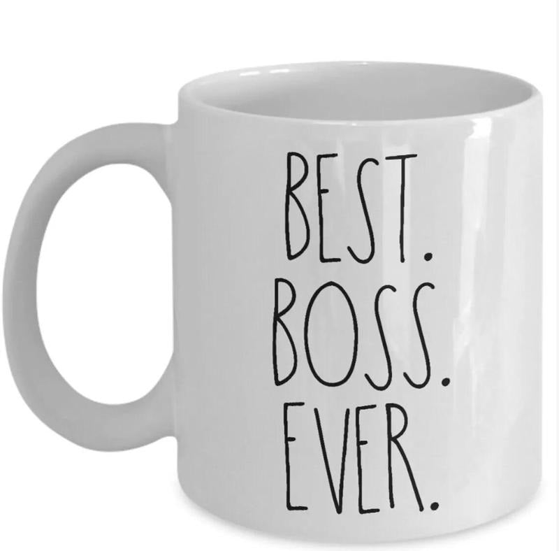 Women Boss Gifts Mug, Boss Leaving Gift, Best Boss Ever, Leader Gift Ceramic Classic