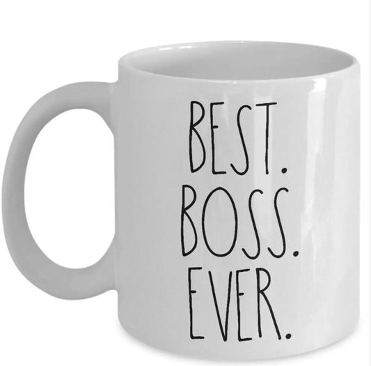 Women Boss Gifts Mug, Boss Leaving Gift, Best Boss Ever, Leader Gift Ceramic Classic