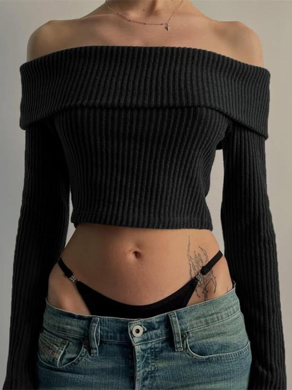 Women Spring Autumn Long Sleeve Basic Crop Tops Lightsaber brand Shirt Hoodie, Sweatshirt | DripVista.com