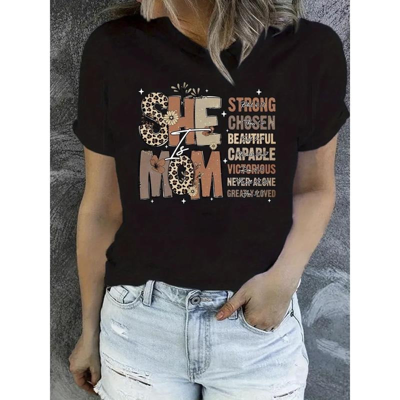 Women'WB shield 100% Cotton Graphic T-Shirt - Inspirational Quote & Geometric Print, Relaxed Fit Round Neck Short Sleeve,...