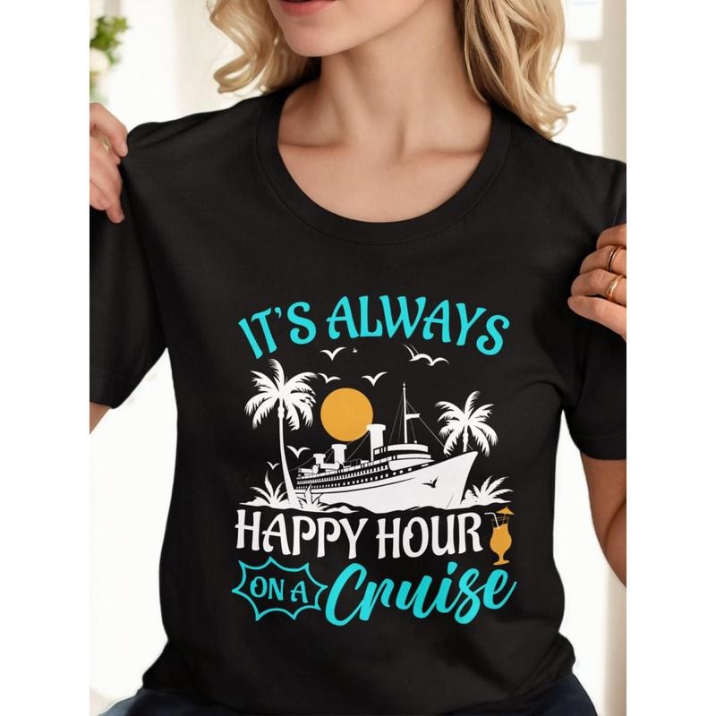 Women'WB shield Black Casual Summer T-Shirt