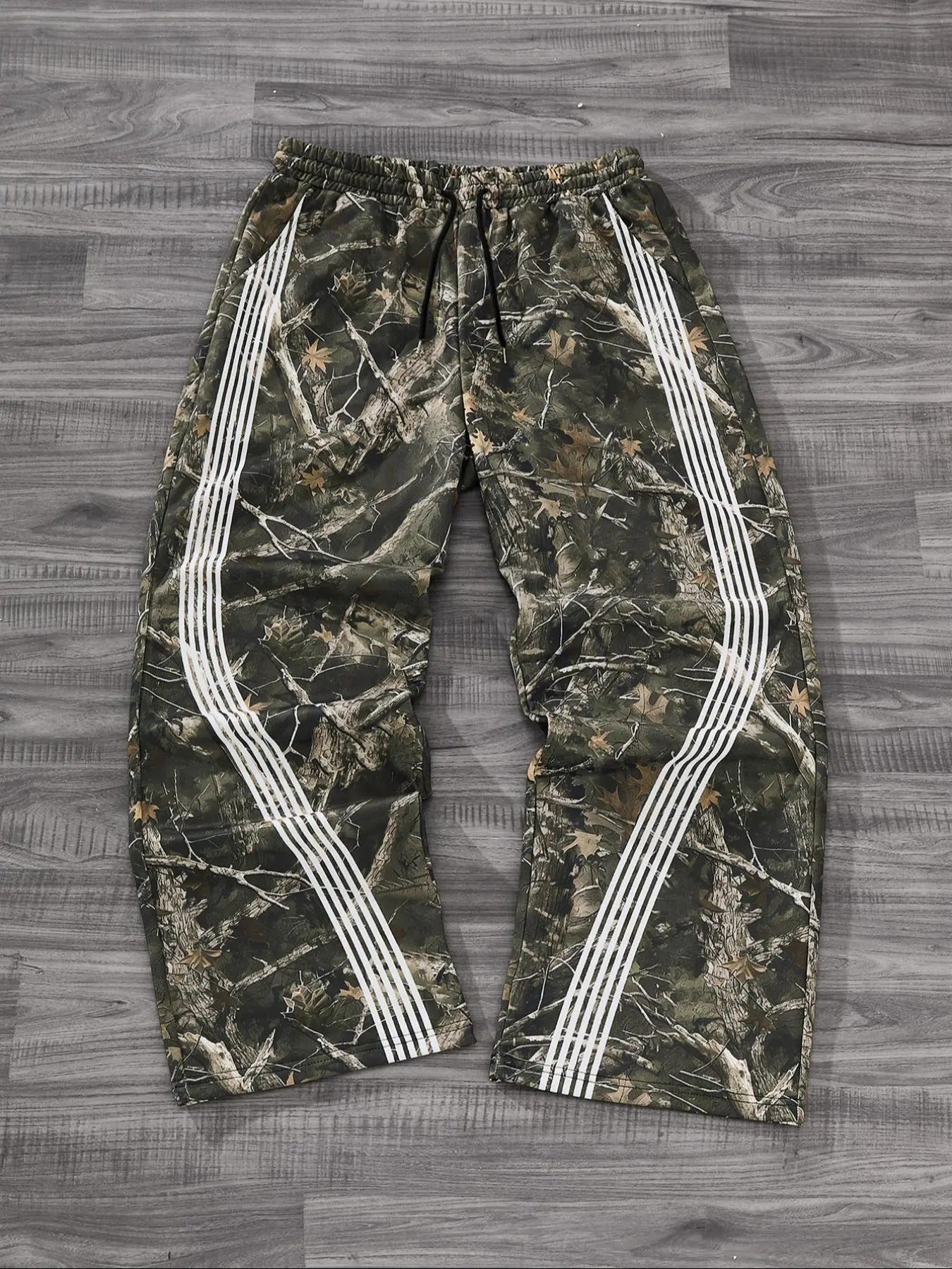 Women'WB shield Camo Print Bottoms, Casual Comfy Elastic Waist Sweatpants for Spring & Fall, Women'WB shield Bottoms for...