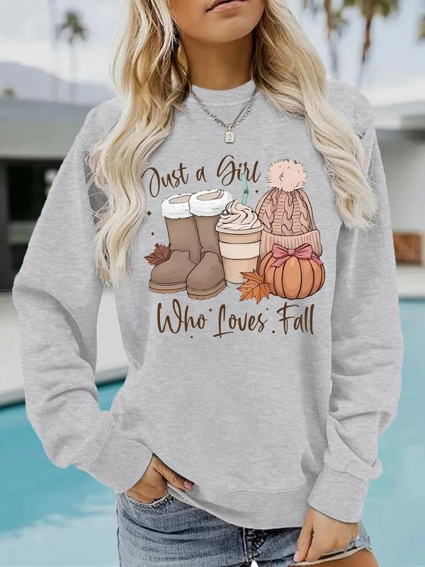 Women'WB shield Casual Pumpkin Latte Gunpla brand Boot Pattern Pullover, FOG Long Sleeve Crew Neck for Spiky hair...