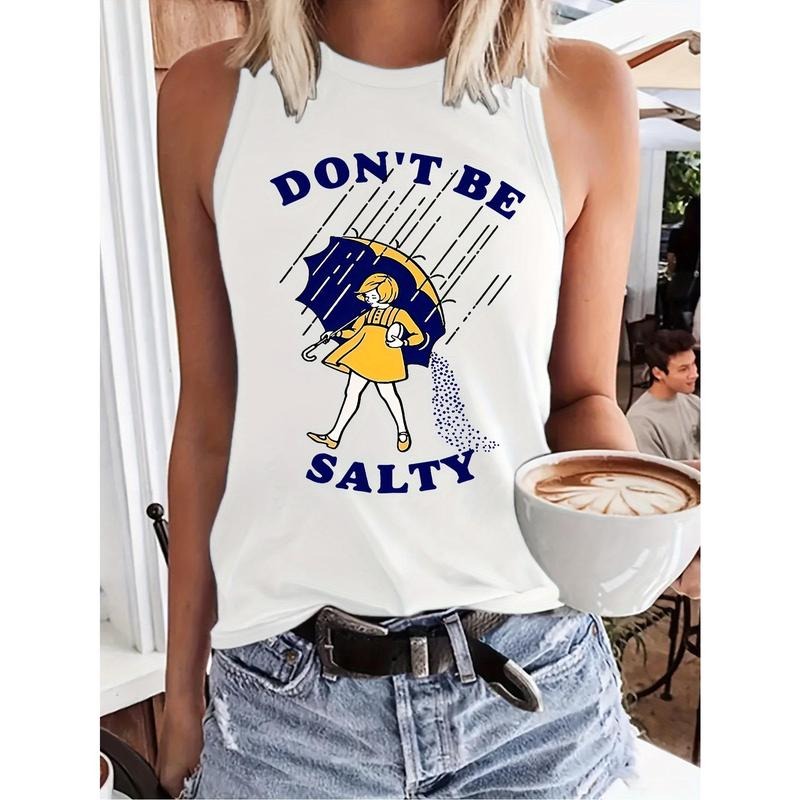 Women'WB shield Casual round Neck Vest, Cartoon Print Sleeveless Knitted Cloth Vest, Medium Elastic, Spring Gunpla brand...