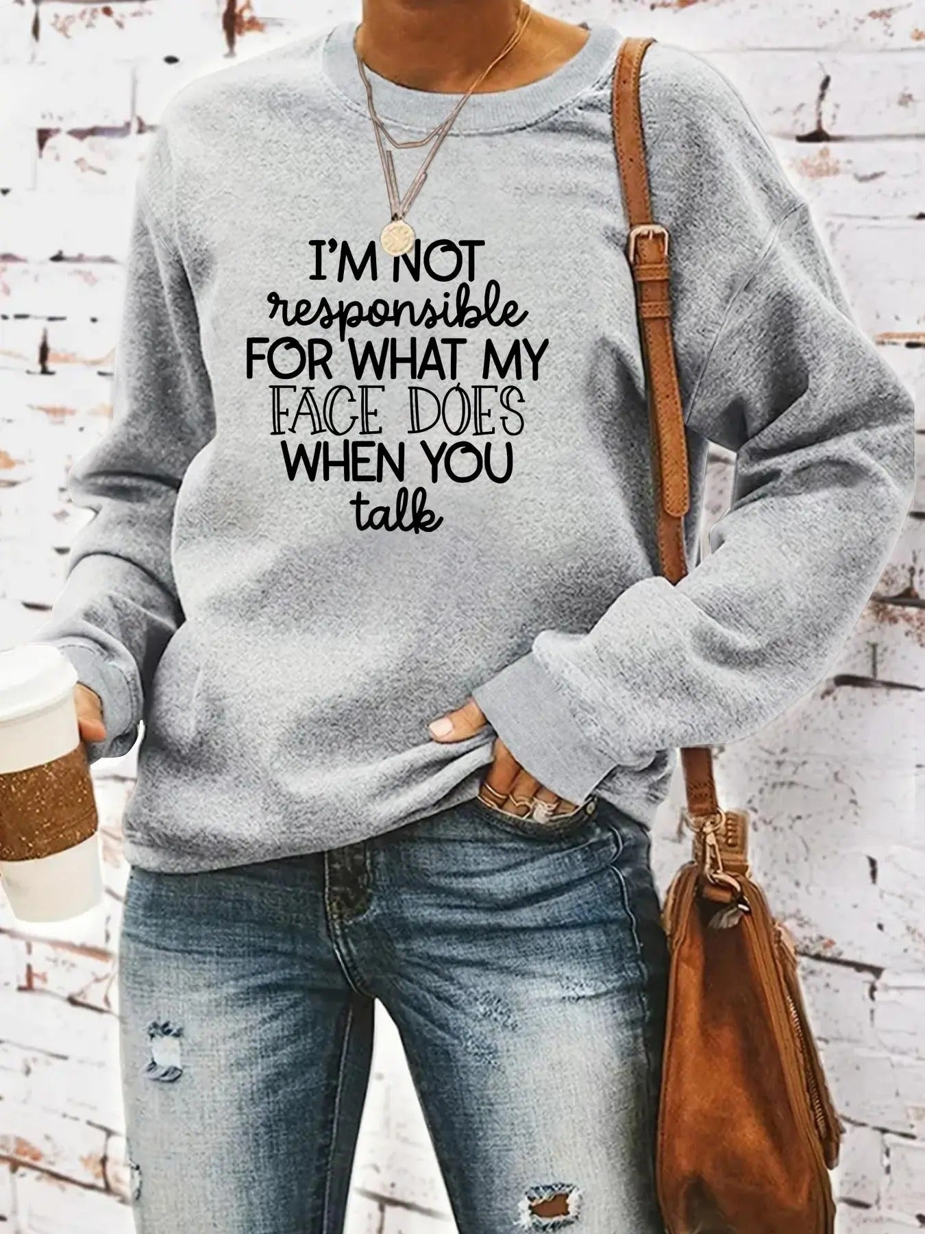 Women'WB shield Crew Neck Sweatshirt, Casual Long Sleeve Pullover for Spring, Women'WB shield Top for Daily Wear...