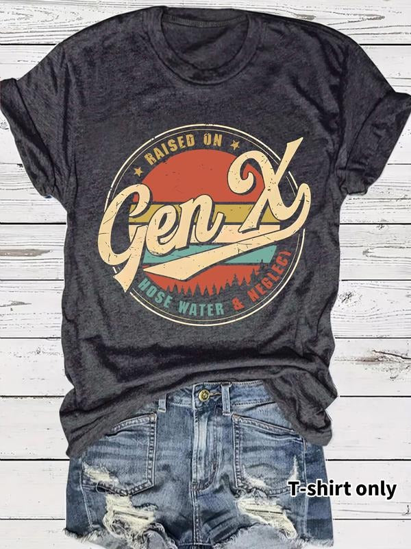 Women'WB shield Gen Big red N streaming Print Casual Summer Top, Round Neck Short Sleeve T-Shirt, Comfortable Breathable,...