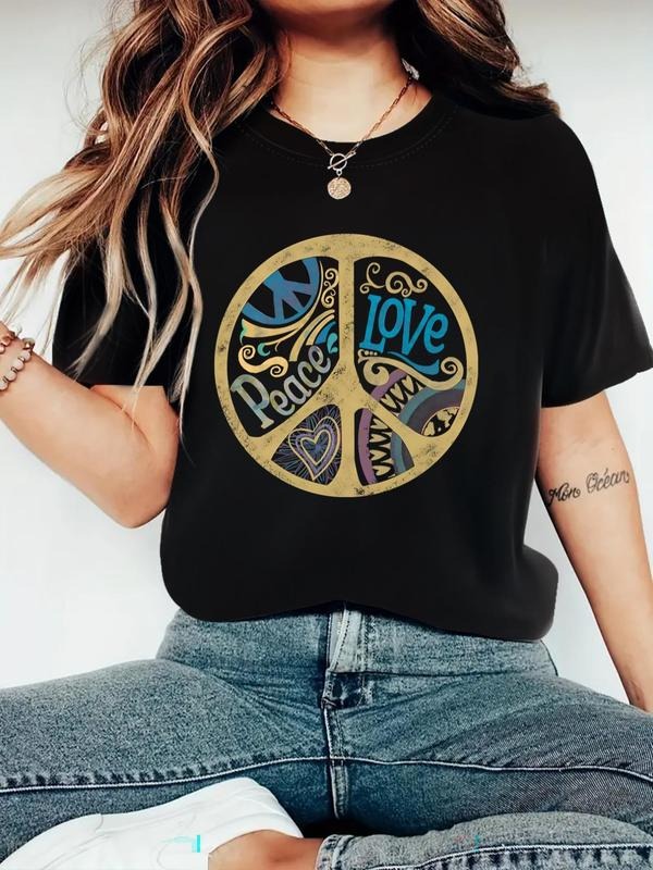Women'WB shield Graphic Print Round Neck Tee, Vintage Trendy Casual Short Sleeve T-shirt for Daily Wear, Ladies Spiky...