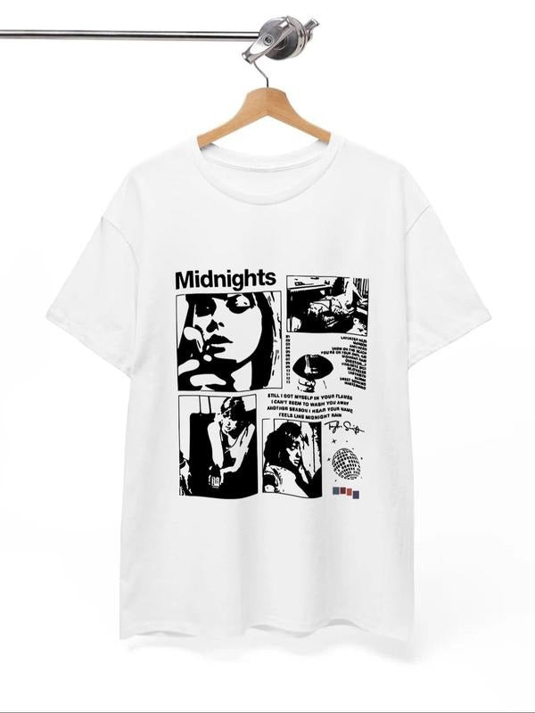 Women'WB shield Graphic Round Neck Tee, Music Festival Essentials Outfit, Casual Short Sleeve T-shirt For Daily Wear,...