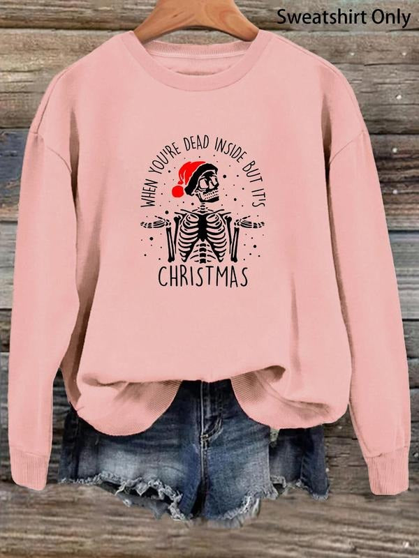 Women'WB shield Halloween Print Drop Shoulder Sweatshirt, Casual Long Sleeve Round Neck Pullover for Daily Wear, Ladies...