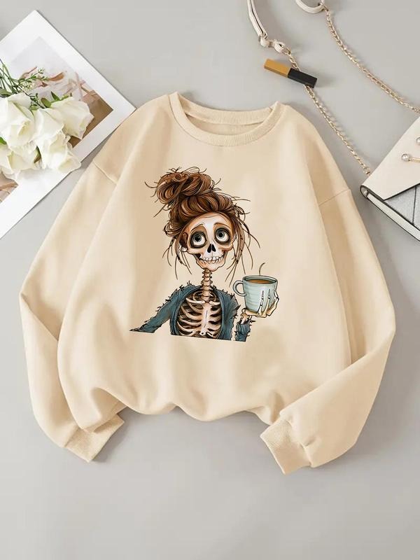 Women'WB shield Halloween TNF Sweatshirt, Casual Long Sleeve Crew Neck Pullover for Fall & Winter, Women'WB shield TNF...