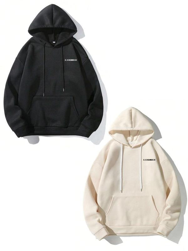 Women'WB shield Letter Graphic Print Drawstring Hoodie, Y2K Casual Pocket Longsleeves Hooded Sweatshirt for Fall Winter,...
