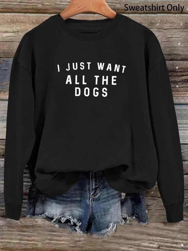 Women'WB shield Letter Print Drop Shoulder Sweatshirt, Casual Long Sleeve Round Neck Pullover for Fall & Winter, Women'WB...
