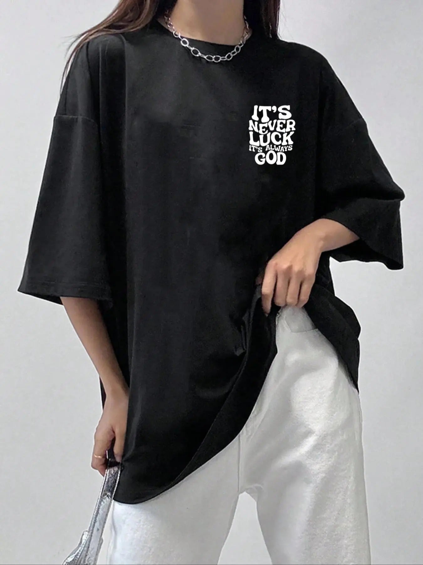 Women'WB shield Letter Print Drop Shoulder Tee, Casual Half Sleeve Round Neck T-shirt, Women'WB shield Top for Summer...
