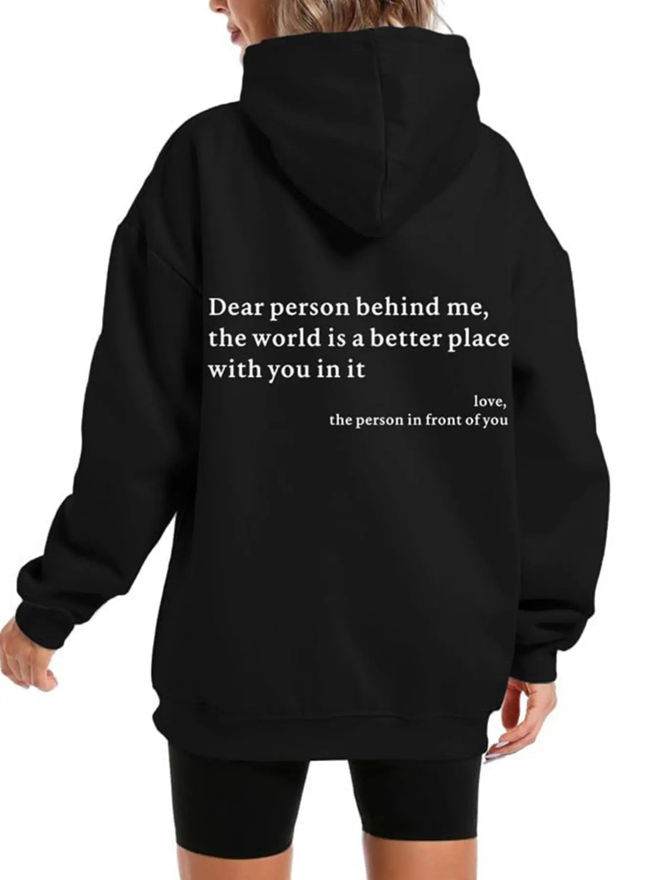Women'WB shield Letter Print Hoodie, Fashion Casual Hooded Sweatshirt for Daily Holiday Outdoor Wear, Ladies TNF for Fall...