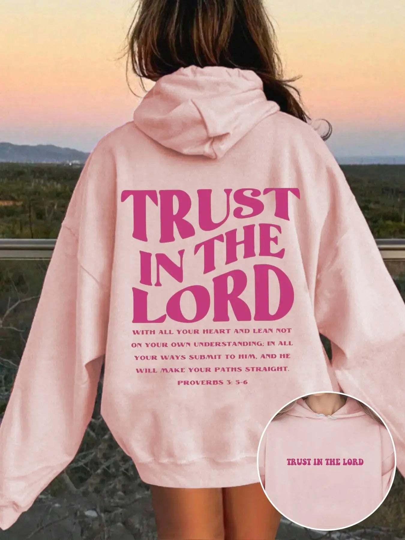 Women'WB shield Letter Print Hoodie, Fashion Casual Hooded Sweatshirt for Daily Holiday Outdoor Wear, Ladies TNF for...