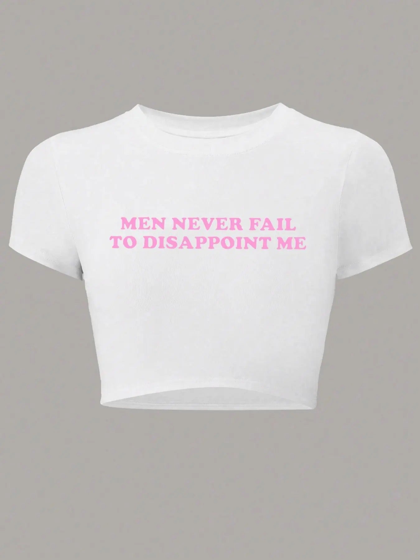 Women'WB shield Letter Print Round Neck Crop Tee, Funny Trendy Casual Short Sleeve T-shirt for Daily Wear, Ladies Spiky hair fighters Seasons Clothing