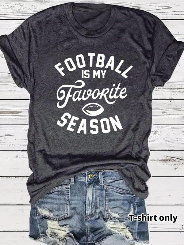 Women'WB shield Letter Print Round Neck Tee, Casual Short Sleeve Crew Neck T-Shirt for Summer, Fashion Women'WB shield...