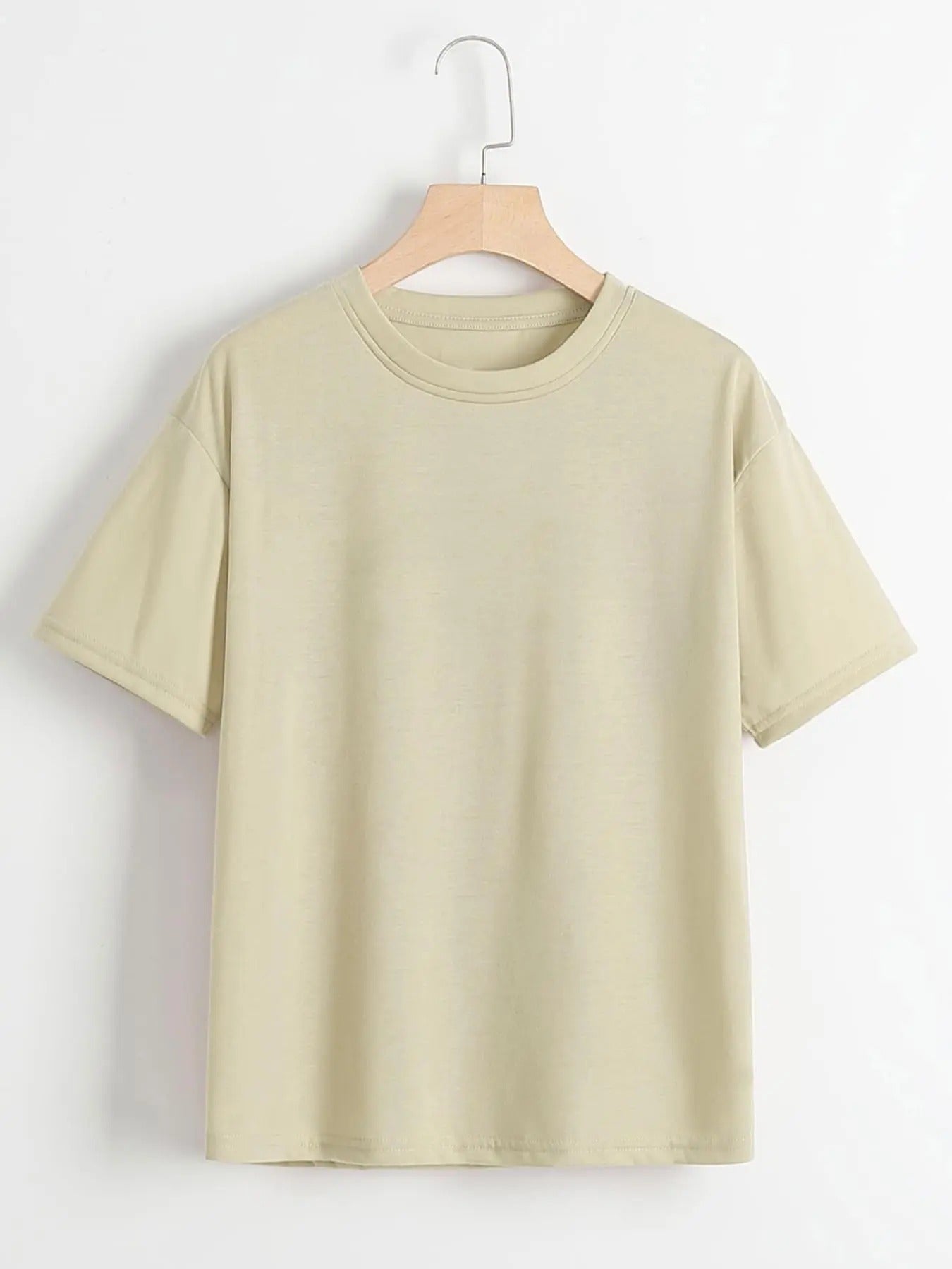 Women'WB shield Letter Print Round Neck Tee, Casual Short Sleeve Crew Neck T-Shirt for Summer, Fashion Women'WB shield...