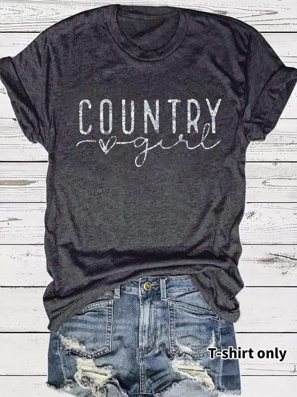 Women'WB shield Letter Print Round Neck Tee, Vintage Trendy Casual Short Sleeve T-shirt for Daily Wear, Ladies Summer...
