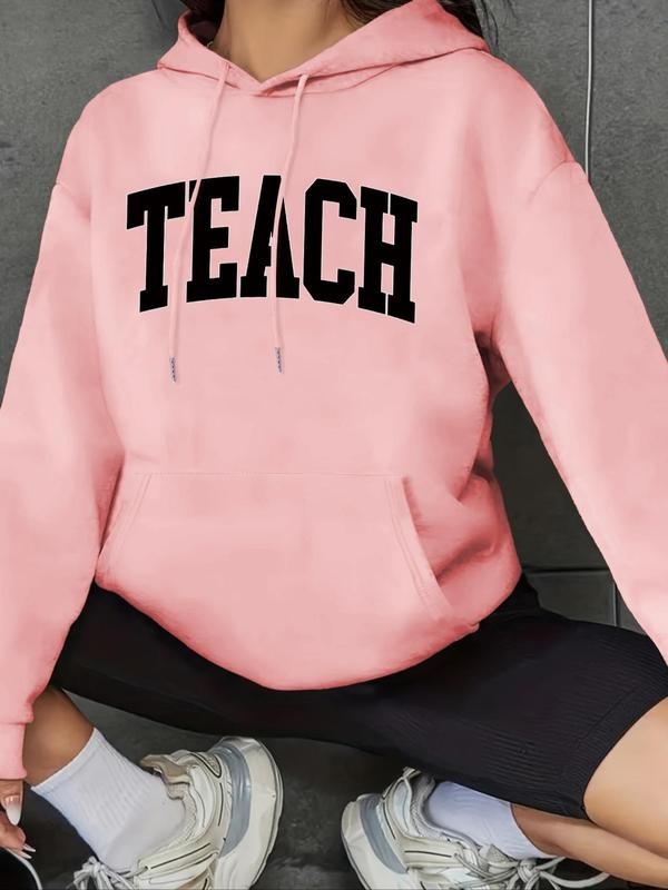 Women'WB shield Letter Print TNF Lined Hoodie, Fashion Casual Drawstring Pocket Hooded Sweatshirt for Daily Holiday...