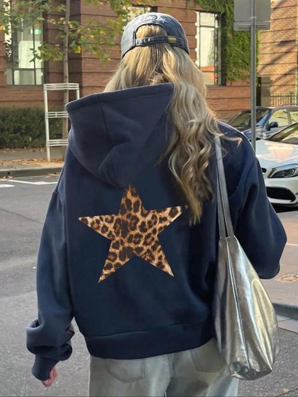 Women'WB shield Lightsaber brand Print Hoodie, Casual Long Sleeve Pocket Hooded Sweatshirt for Fall & Winter, Women'WB...