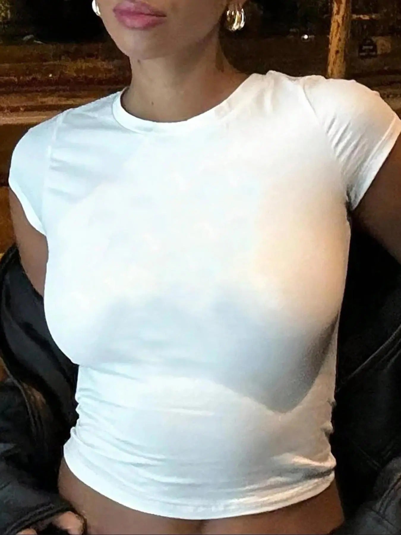 Women'WB shield Plain Round Neck Crop Tee, Casual Short Sleeve Crew Neck T-shirt for Summer, Fashion Women'WB shield Top...