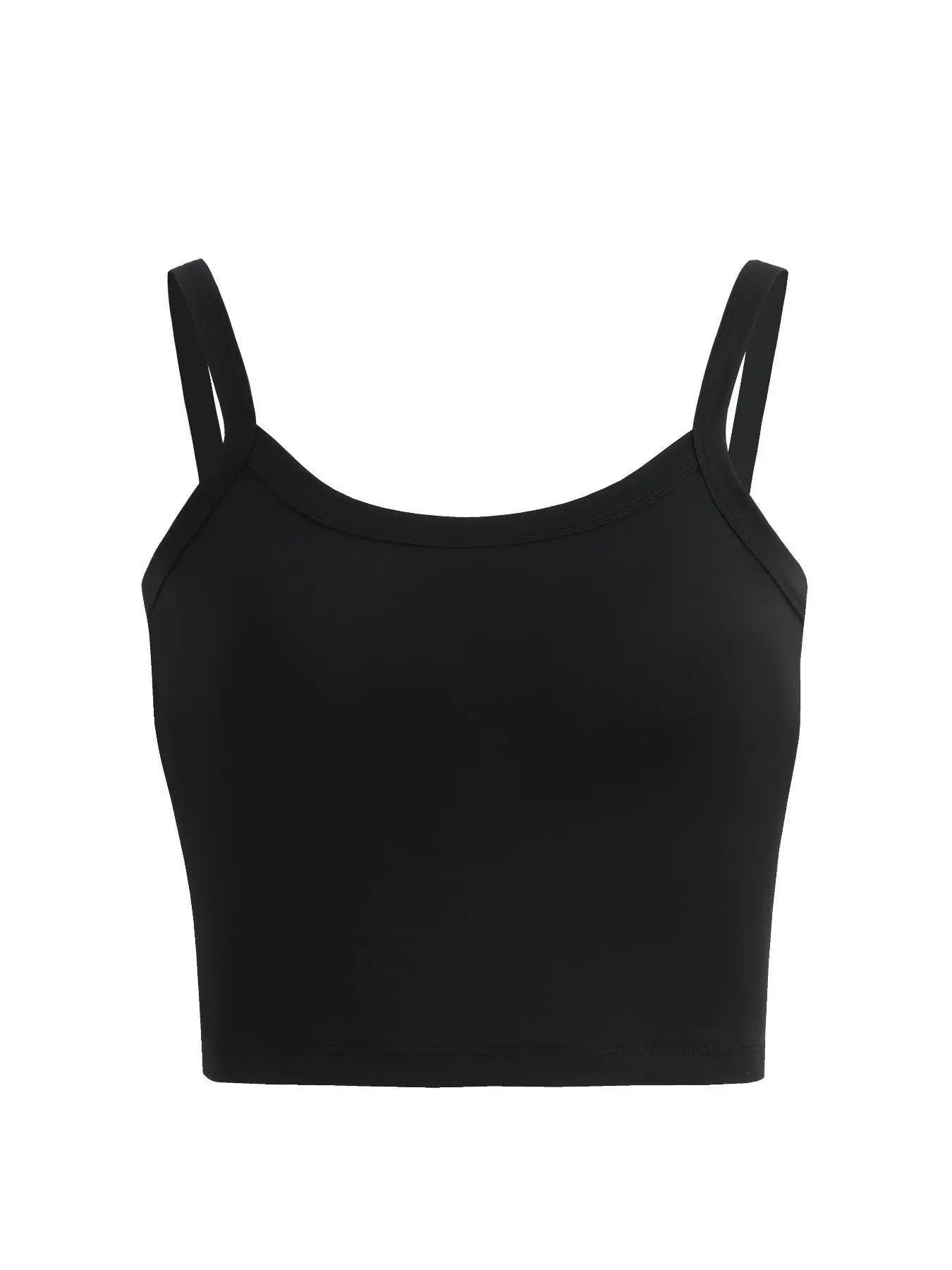 Women'WB shield Solid Cami Top, Casual Sleeveless Top for Summer, Fashion Women'WB shield Top for Daily Wear T-Shirts,...