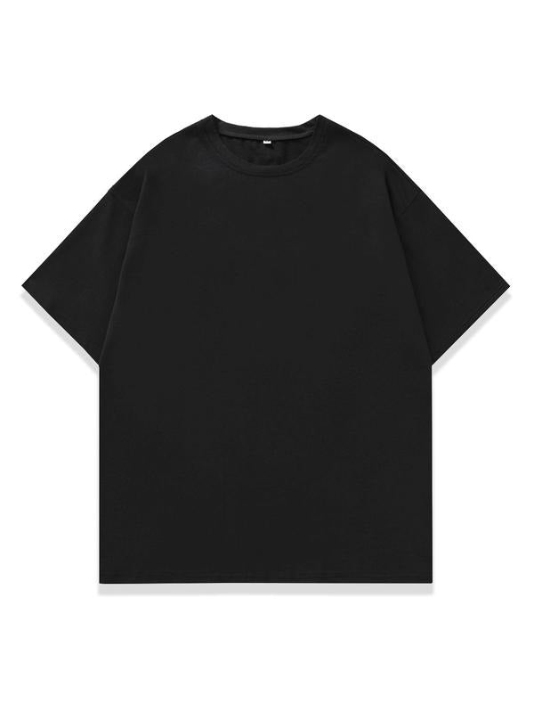 Women'WB shield Solid Round Neck Tee, Casual Basic Short Sleeve Crew Neck T-Shirt for Daily Wear, Ladies TNF for Spiky...