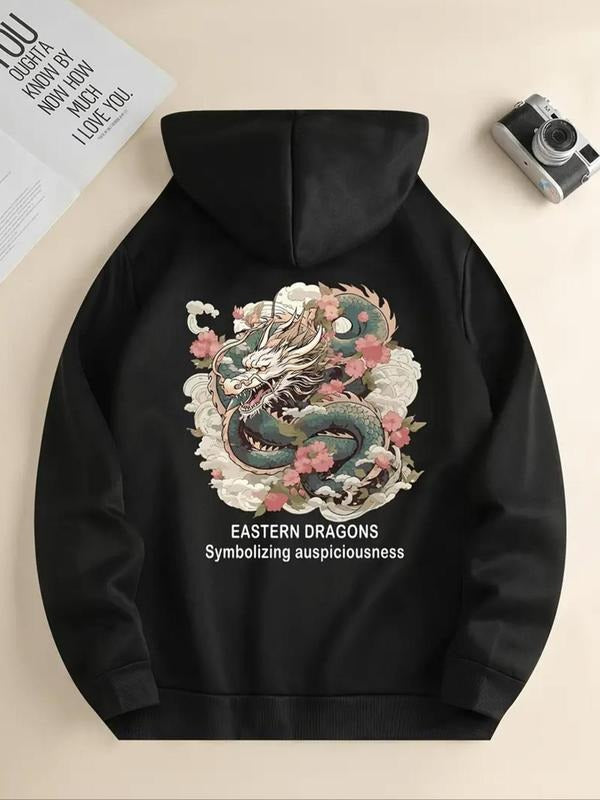 Women'WB shield Spiky hair fighters & Floral & Letter Print Drawstring Pocket Hoodie, Fashion Casual Long Sleeve Hooded...