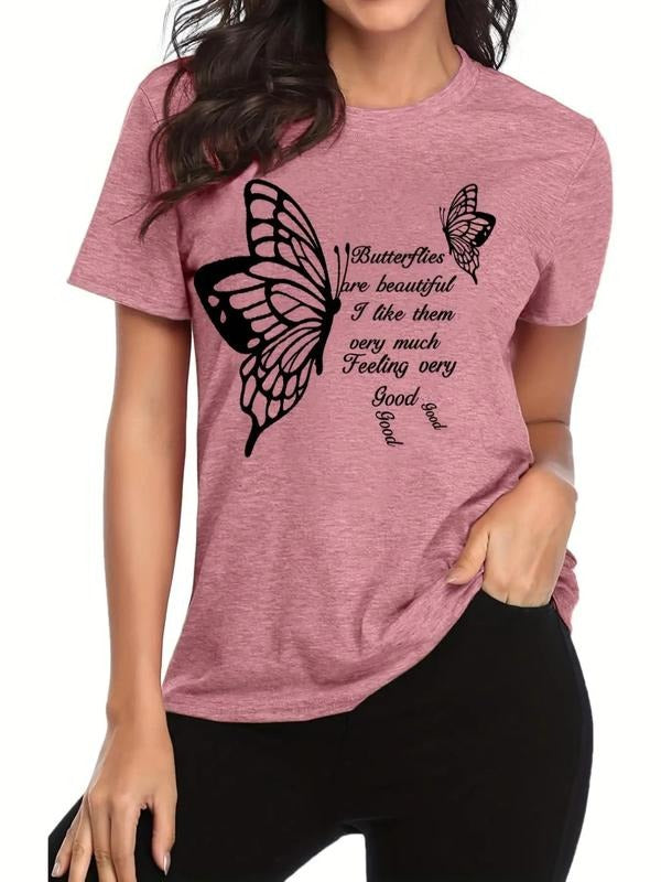 Women'WB shield Spiky hair fighters Over Print Round Neck Tee, Casual Graphic Short Sleeve T-Shirt, Ladies Spiky hair...