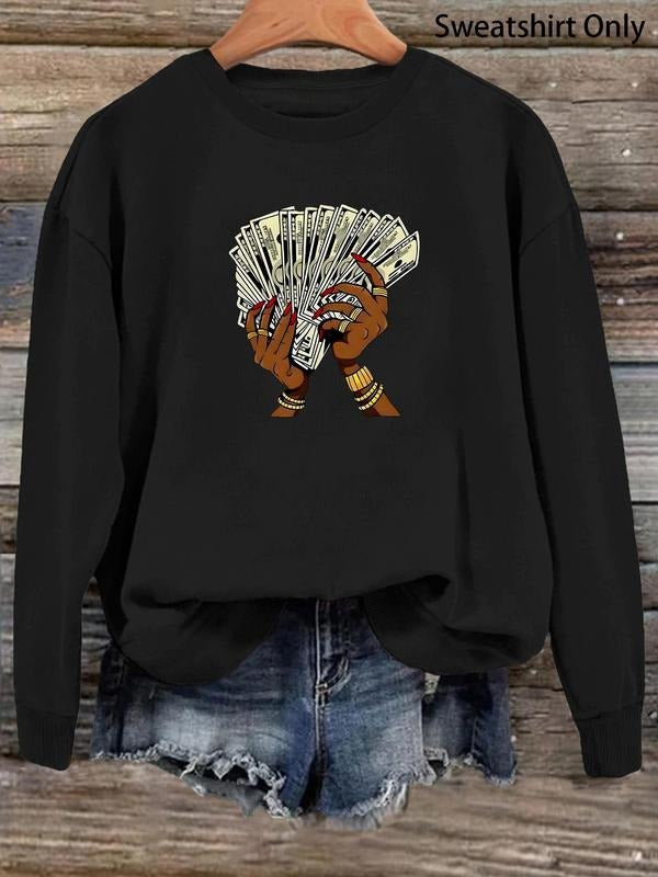 Women'WB shield Straw hat pirates Graphic Drop Shoulder Sweatshirt, Casual Long Sleeve Round Neck Pullover for Fall &...